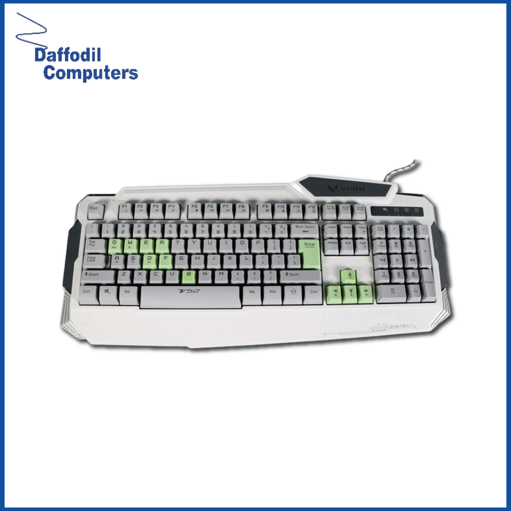 Rapoo V52 Backlit Gaming Keyboard